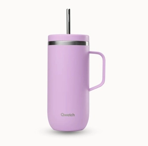 Mug isotherme QWETCH COLD CUP avec anse - 600 ml personnalisable