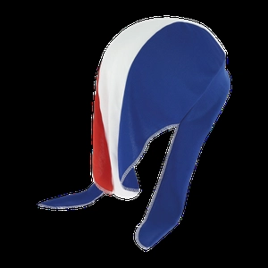 bandana tricolore - supporter évènement sportif personnalisable