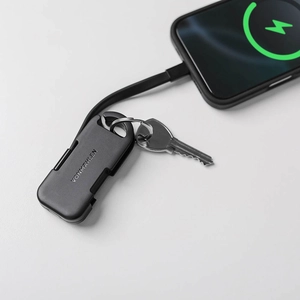 Batterie externe de secours ultra-compacte de 1 000 mAh conçue pour votre porte-clés personnalisable