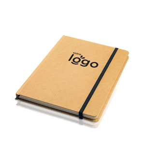 Bloc notes A5,carnet en carton recyclé personnalisable