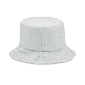 Bob chapeau en paille de papier personnalisable