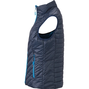 Bodywarmer Femme matelassé avec poche intérieure zippée personnalisable