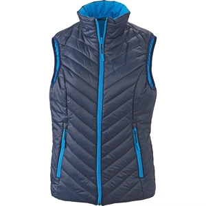 Bodywarmer Femme matelassé avec poche intérieure zippée personnalisable