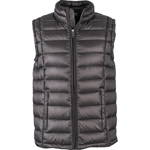 Bodywarmer Homme matelassé avec poche intérieure zippée personnalisable