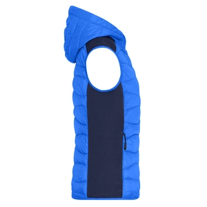 Bodywarmer matelassé Femme avec capuche - fermeture YKK personnalisable