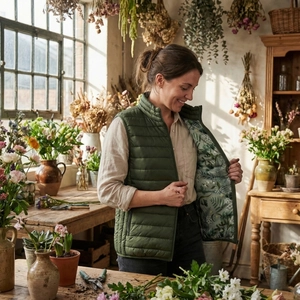 Bodywarmer matelassé made in europe 320gr/m2 personnalisable