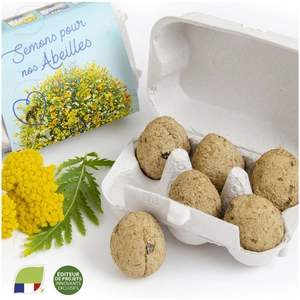Boite à oeufs seed bomb personnalisable