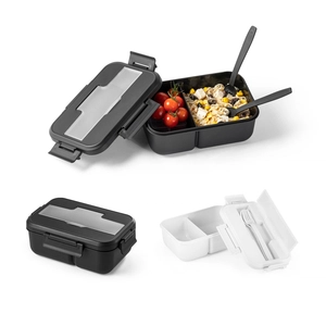 Boite repas hermétique 1000 ml avec couverts inclus  personnalisable