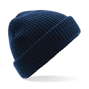 Bonnet Beanie en maille gaufrée épaisse personnalisable