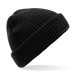 Bonnet Beanie en maille gaufrée épaisse personnalisable