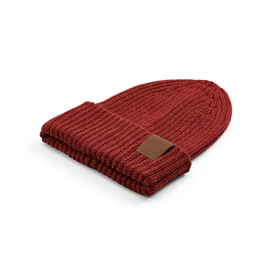 Bonnet tricoté en laine et RPET - chaud et polyvalent personnalisable