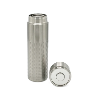 Bouteille 540 ml en acier inox recyclé double paroi - motif unique personnalisable