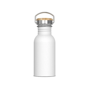 Bouteille à eau 500 ml - Gourde simple paroi 100% étanche personnalisable