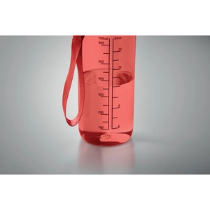Bouteille de sport motivante en RPET avec paille intégrée personnalisable