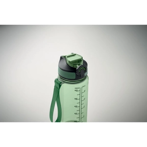 Bouteille de sport motivante en RPET avec paille intégrée personnalisable