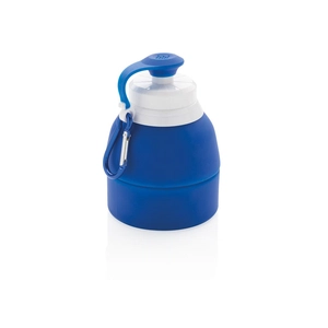 Bouteille de sport pliable isotherme en silicone 580 ml personnalisable