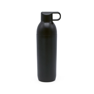 Bouteille en acier inox recyclé 640 ml double paroi - bouchon à double ouverture personnalisable