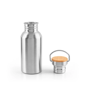 Bouteille en acier inoxydable à simple paroi (90 % recyclé) personnalisable