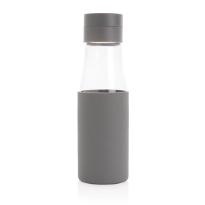 Bouteille en verre 600 ml avec compteur d'hydratation personnalisable