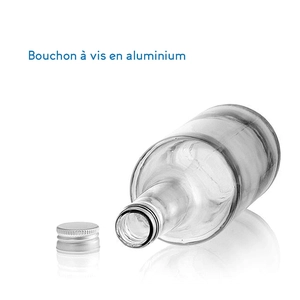 Bouteille en verre en universelle 3 formats - Fabrication Allemagne personnalisable