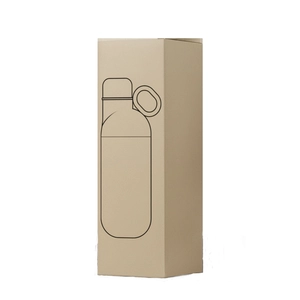 Bouteille et gobelet 2 en 1 (500 ml / 370 ml) Double paroi en acier inoxydable recyclé et ABS personnalisable