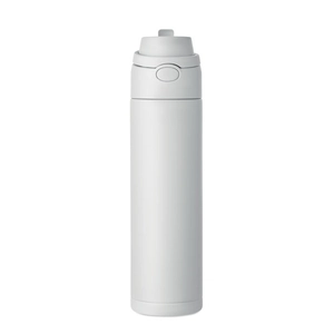 Bouteille isolée à double paroi en acier inoxydable recyclé personnalisable