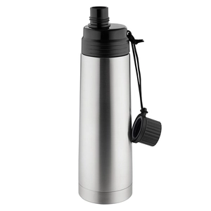 Bouteille isotherme 500 ml - double paroi avec couvercle étanche personnalisable