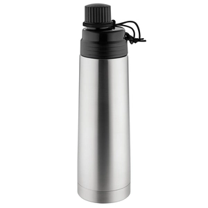 Bouteille isotherme 500 ml - double paroi avec couvercle étanche personnalisable