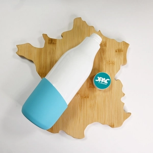 Bouteille isotherme 500 ml Made in France - matière biosourcée personnalisable