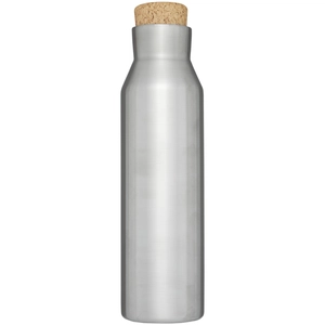 Bouteille isotherme avec bouchon imitation liège 590 ml personnalisable