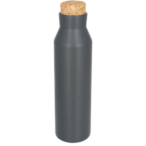 Bouteille isotherme avec bouchon imitation liège 590 ml personnalisable