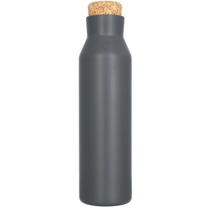 Bouteille isotherme avec bouchon imitation liège 590 ml personnalisable