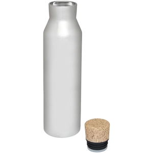 Bouteille isotherme avec bouchon imitation liège 590 ml personnalisable