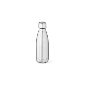 Bouteille isotherme en acier inox recyclé 430 ml - finition brillante personnalisable