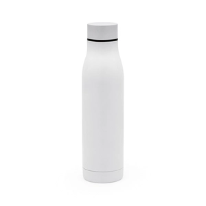 Bouteille isotherme en acier inox recyclé de 630 ml double paroi personnalisable