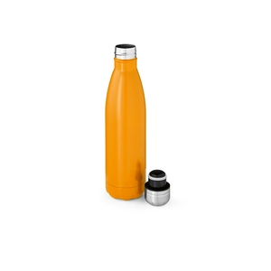 Bouteille isotherme en inox recyclé 535 ml aux couleurs vibrantes personnalisable