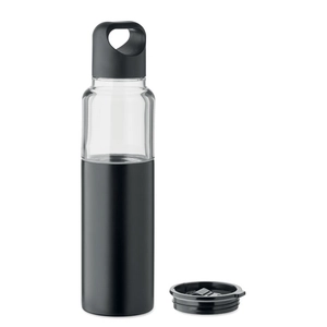 Bouteille rechargeable 2 en 1 en Tritan et gobelet double paroi personnalisable