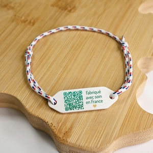 Bracelet Français éco-conçu  personnalisable