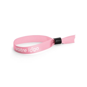 Bracelet inviolable en satin personnalisable