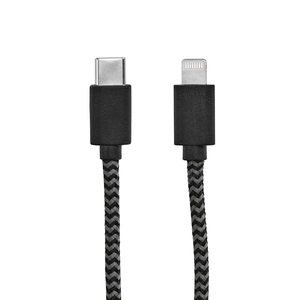 Câble en RPET 1 mètre USB-C vers lightning personnalisable