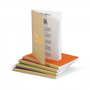 Cahier de notes A5 en carton recyclé personnalisable