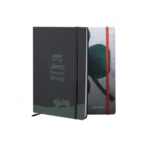 Cahier sur-mesure couverture rigide soft touch - 96 feuilles personnalisable