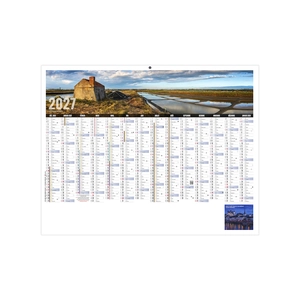 Calendrier bancaire publicitaire pays de la loire - ligérien