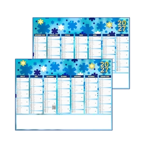 Calendrier bancaire publicitaire spécial ambulance - design tendance