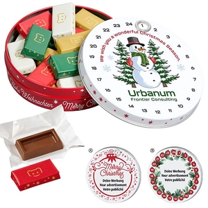 Calendrier de l’Avent magnétique avec des Napolitains de Choco Company