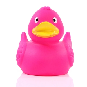 Canard couinant 7,5 cm - convient aux enfants de moins de 3 ans personnalisable