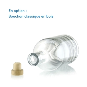 Carafe en verre 50cl ou 70 cl fabriquée en europe personnalisable