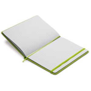 Carnet A5 couverture en simili cuir, fermeture élastique personnalisable