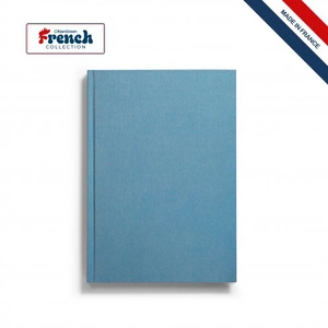 Carnet A5 dos carré collé fabrication française - couverture rigide personnalisable