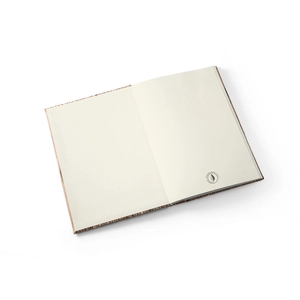 Carnet A5 NERUDA - couverture rigide en paille naturelle personnalisable